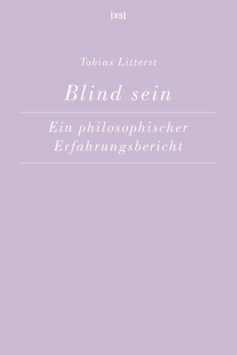Book Blind sein Tobias Litterst