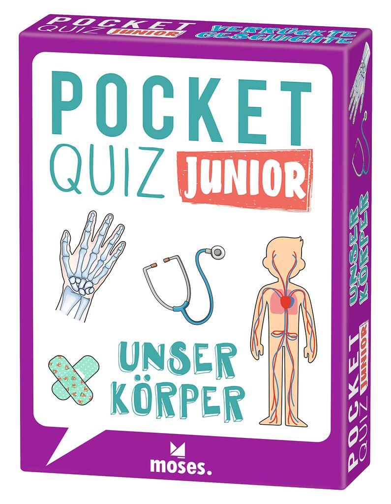 Книга Pocket Quiz junior Unser Körper Nicola Berger