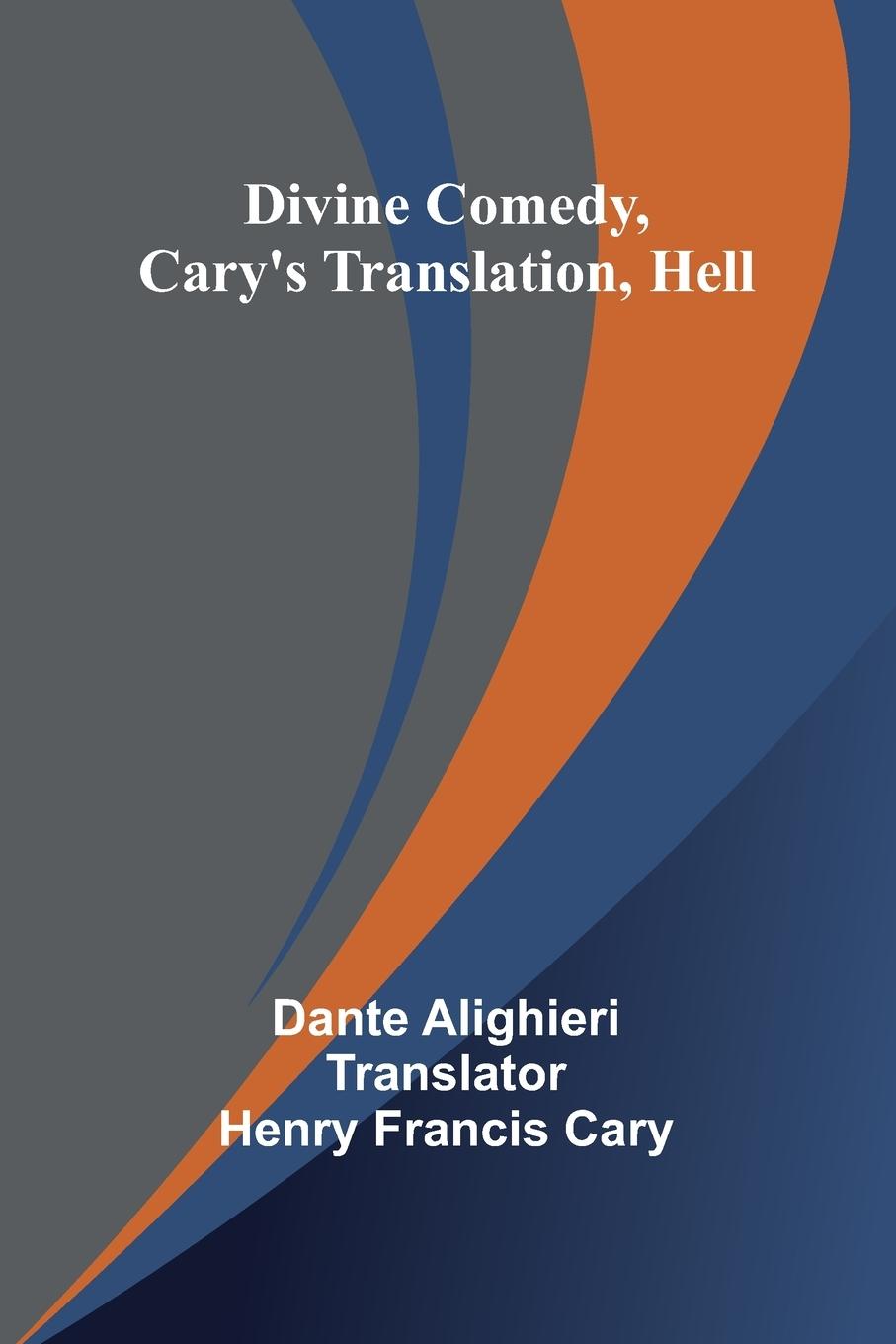 Carte Divine Comedy, Cary'S Translation, Hell Henry Francis Cary