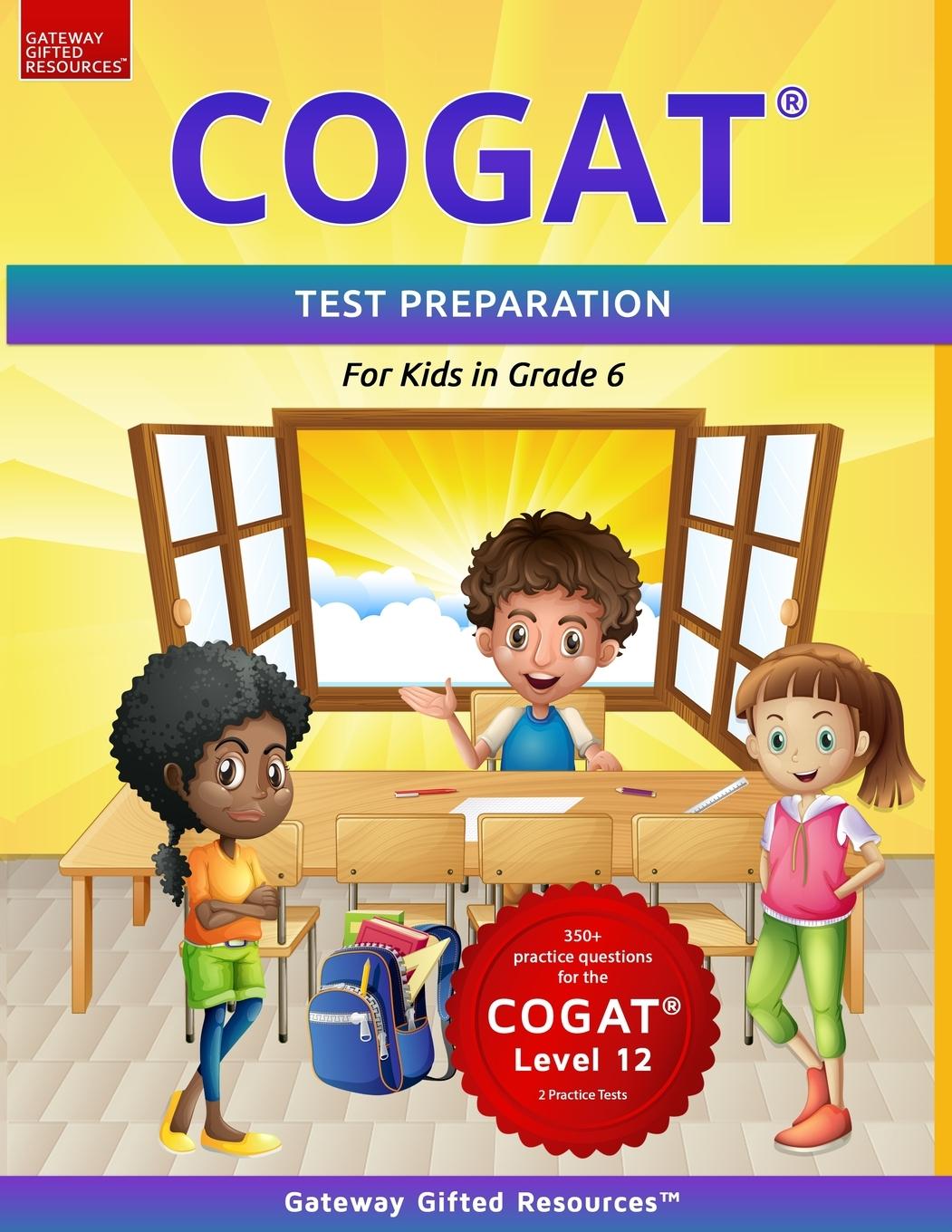 Kniha COGAT Test Prep Grade 6 Level 12 