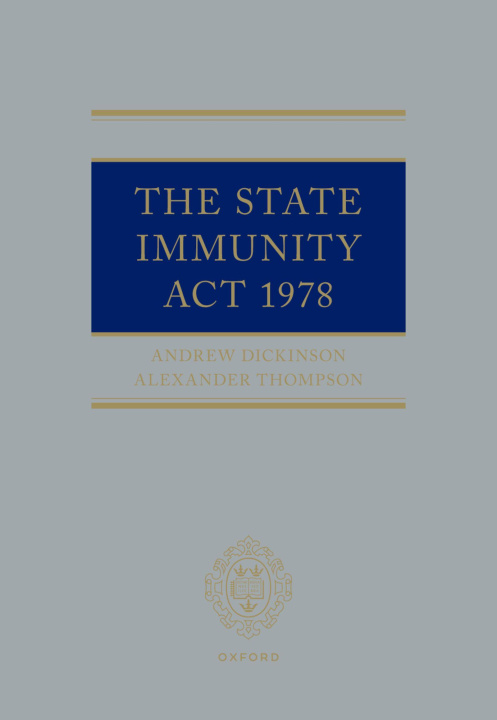 Kniha State Immunity Act 1978 Dickinson