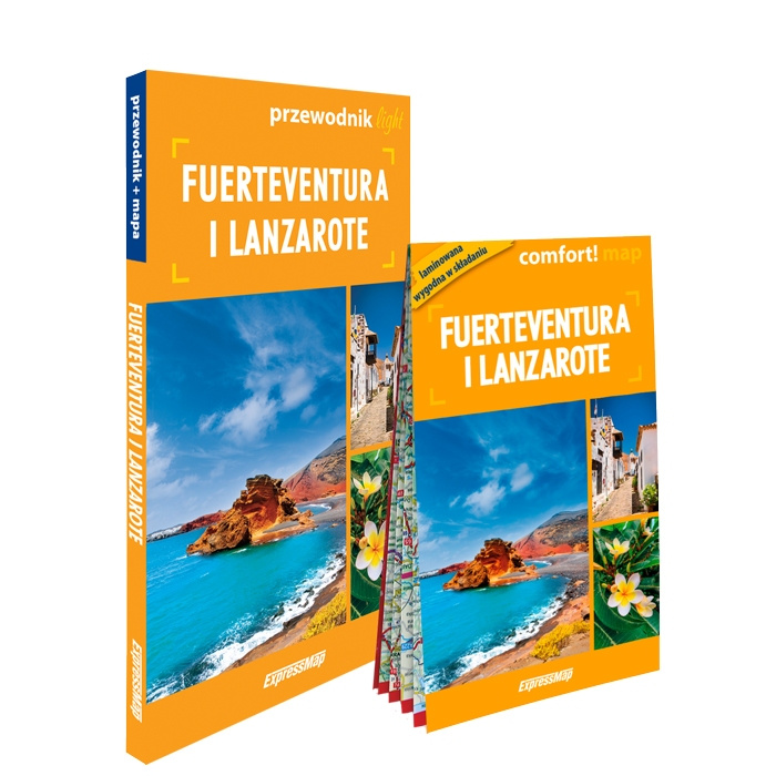Libro Fuerteventura i Lanzarote zestaw przewodnikowy 2w1 light 2024 Opracowanie zbiorowe
