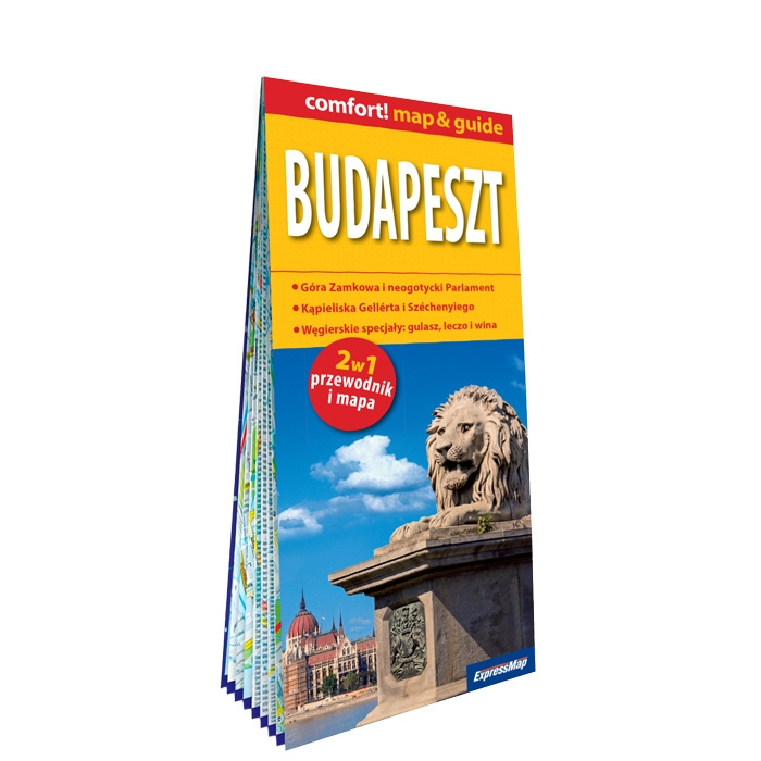 Kniha Budapeszt map&guide PL laminat 2024 Opracowanie zbiorowe
