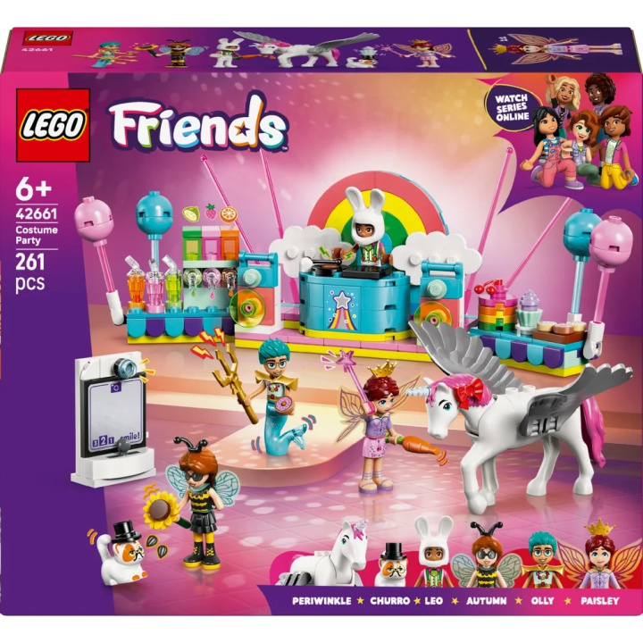 Gioco/giocattolo Lego Friends 42661. Bal przebierańców z jednorożcem i wróżką 