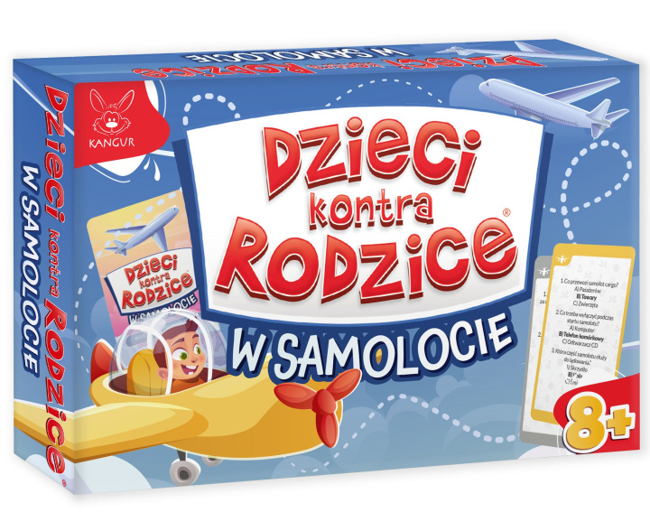 Kniha Dzieci kontra Rodzice. W Samolocie 