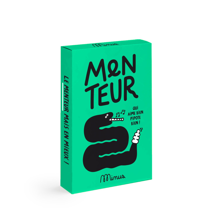 Igra/Igrača MENTEUR !!! Minus Editions