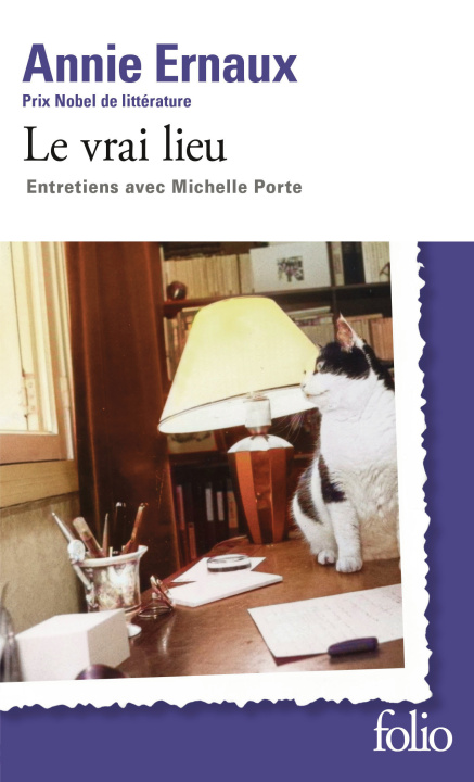 Kniha Le vrai lieu Ernaux