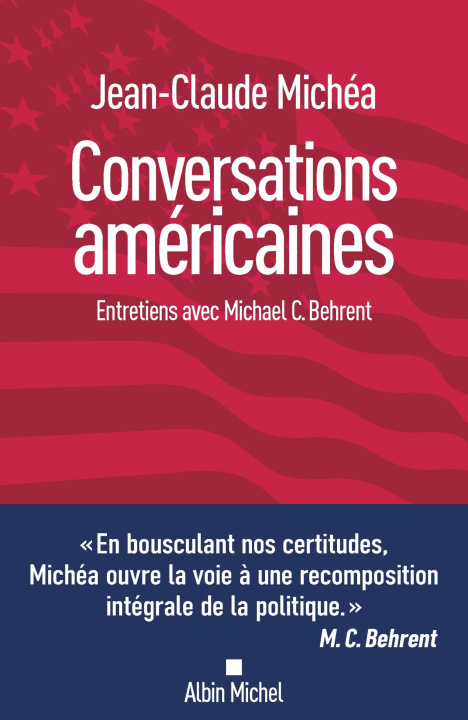 Knjiga Conversations américaines Jean-Claude Michéa