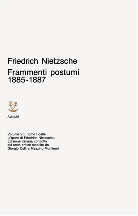 Kniha Opere complete Friedrich Nietzsche