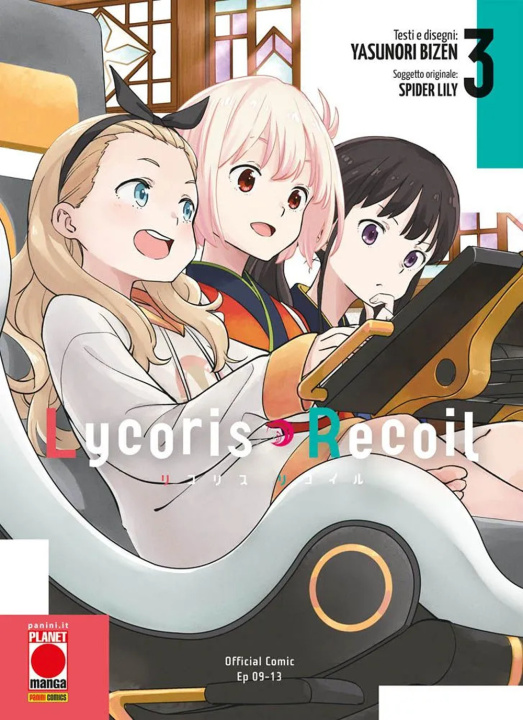 Carte Lycoris recoil Yasunori Bizen