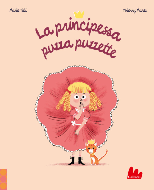 Kniha principessa puzza puzzette Marie Tibi