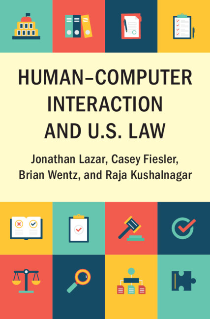 Kniha Human-Computer Interaction and U.S. Law Jonathan Lazar