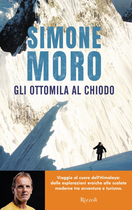 Boek ottomila al chiodo Simone Moro