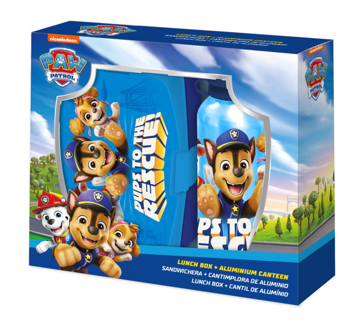 Kniha Zestaw śniadaniówka + bidon 500ml Paw Patrol PW19992 