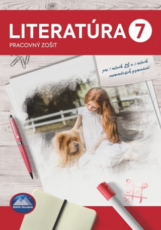 Kniha Literatúra 7 - Pracovný zošit Adriana Hlavinková