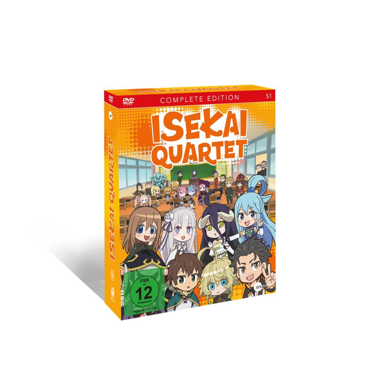 Video Isekai Quartet - 1. Staffel - Gesamtausgabe [DVD] Minoru Ashina