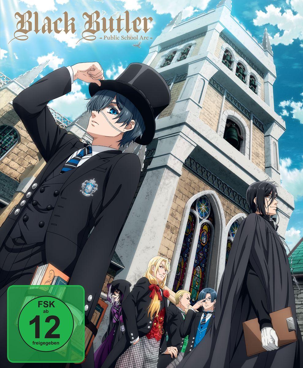 Video Black Butler: Public School Arc - Staffel 4 - Vol.1 - [DVD] mit Sammelschuber Kenjirou Okada
