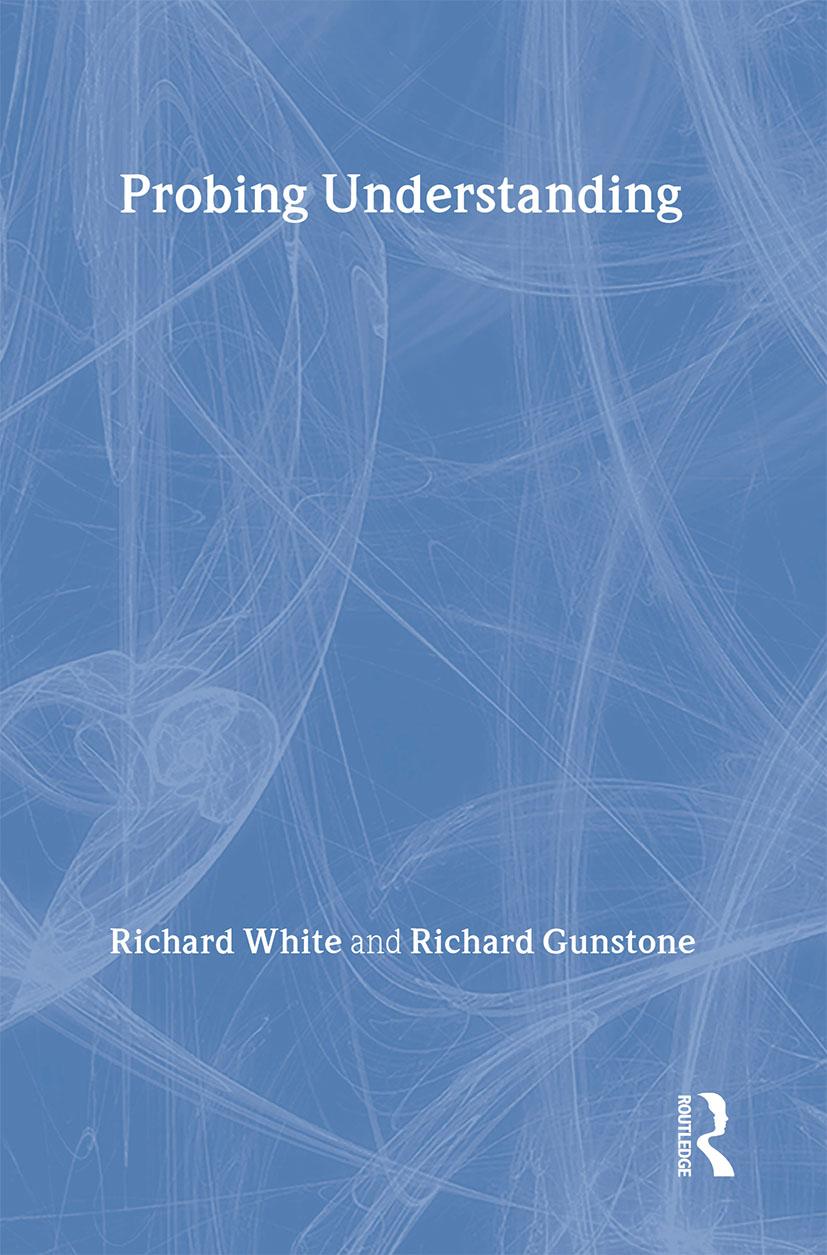 Kniha Probing Understanding Richard Gunstone