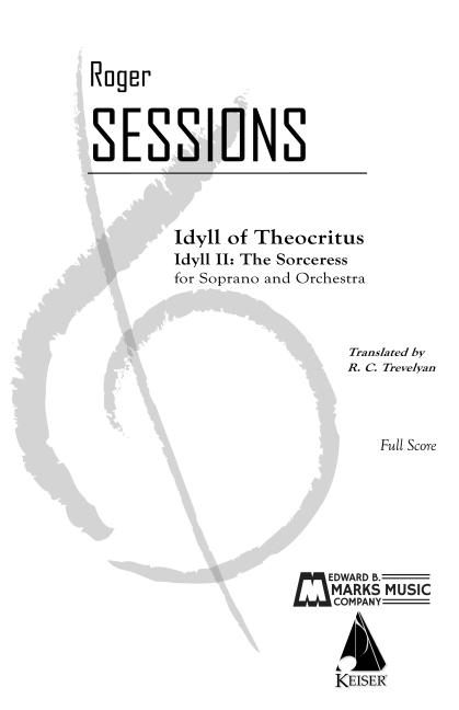 Kniha Idyll of Theocritus 