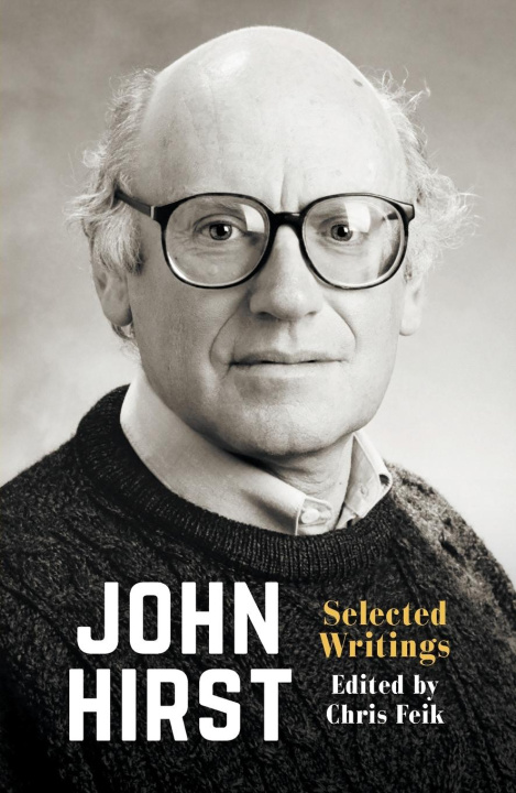 Kniha John Hirst 