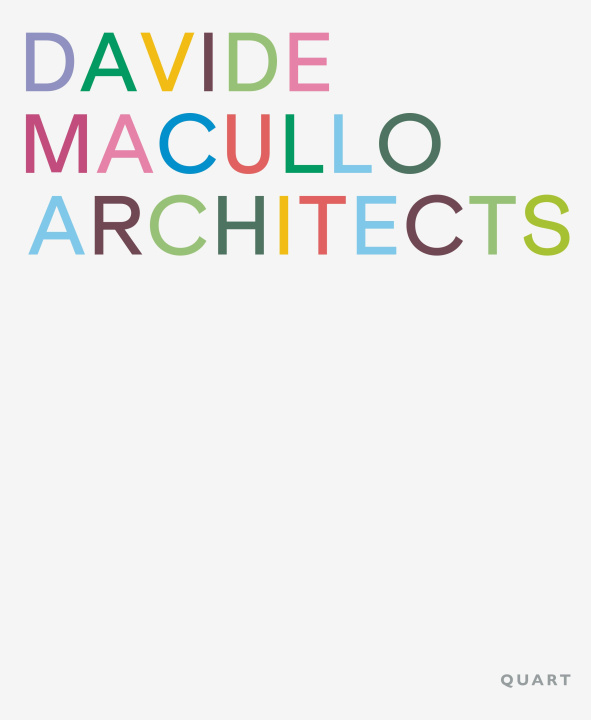 Kniha Davide Macullo Architects MACULLO DAVIDE