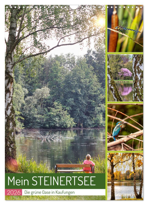 Kalendář/Diář Mein Steinertsee (Wandkalender 2026 DIN A3 hoch), CALVENDO Monatskalender Calvendo