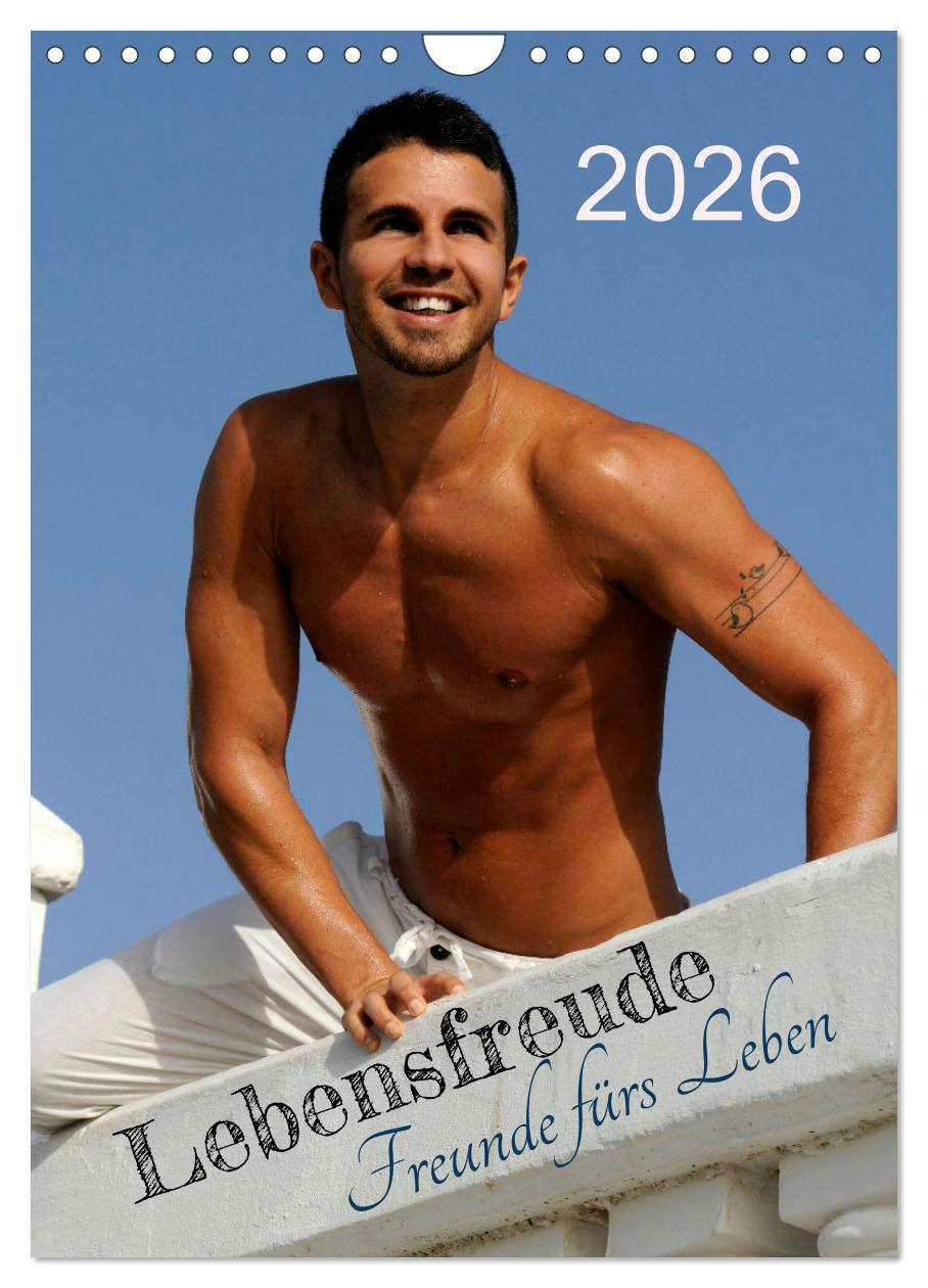 Kalendár/Diár Lebensfreude - Freunde fürs Leben (Wandkalender 2026 DIN A4 hoch), CALVENDO Monatskalender Calvendo