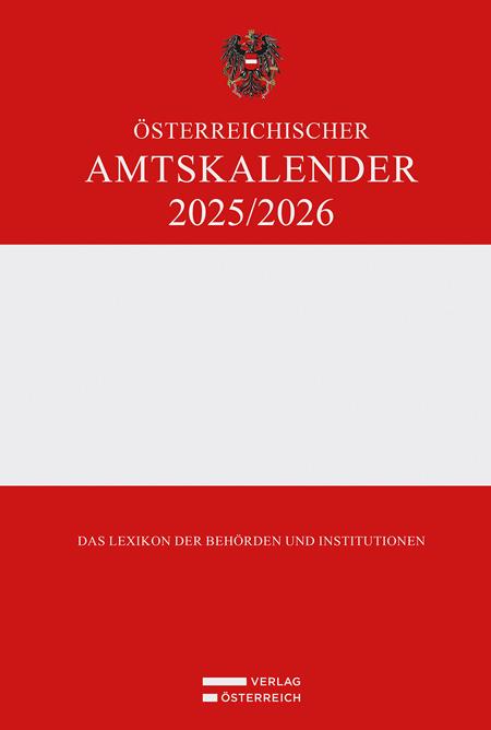 Kniha Österreichischer Amtskalender 2025/2026 