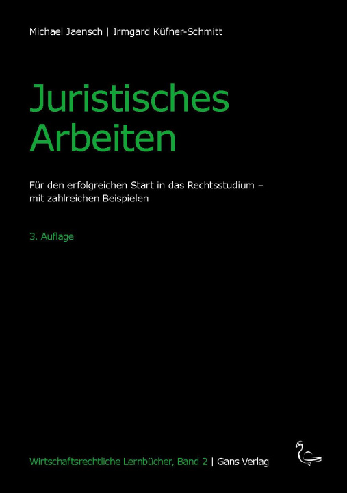 Knjiga Juristisches Arbeiten Irmgard Küfner-Schmitt