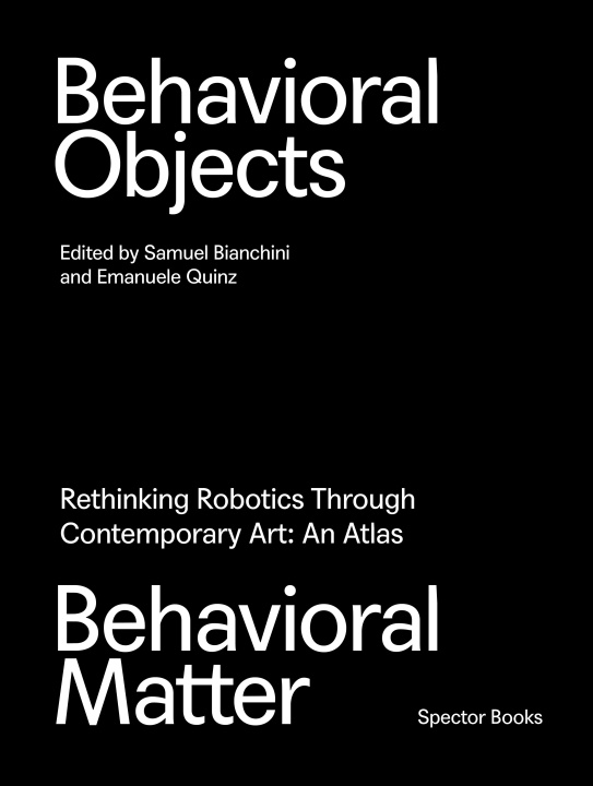 Kniha Behavioral Objects, Behavioral Matter Emanuele Quinz
