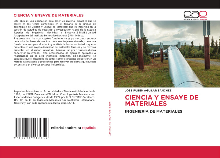 Kniha CIENCIA Y ENSAYE DE MATERIALES José Rubén Aguilar Sánchez