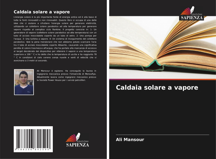 Carte Caldaia solare a vapore Ali Mansour