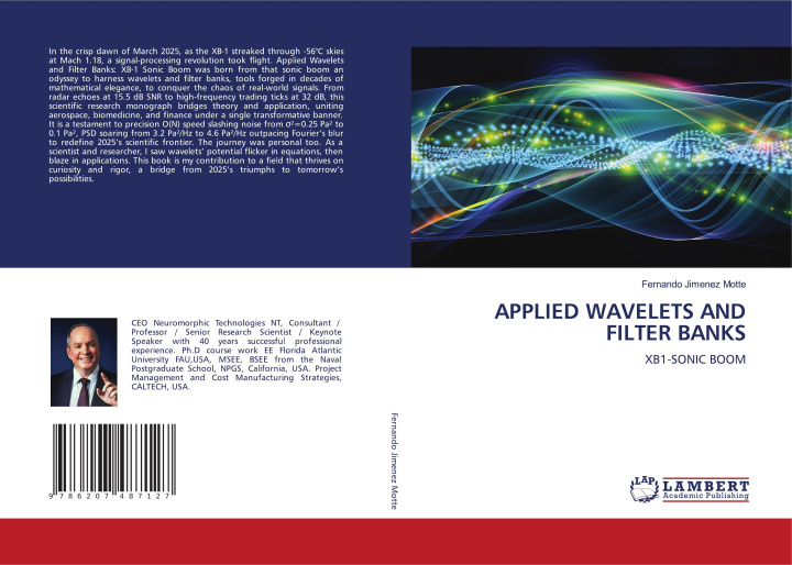 Kniha APPLIED WAVELETS AND FILTER BANKS Fernando Jimenez Motte