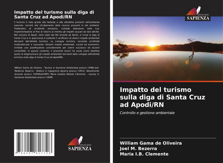 Kniha Impatto del turismo sulla diga di Santa Cruz ad Apodi/RN Joel M. Bezerra