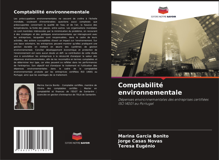 Kniha Comptabilité environnementale Jorge Casas Novas
