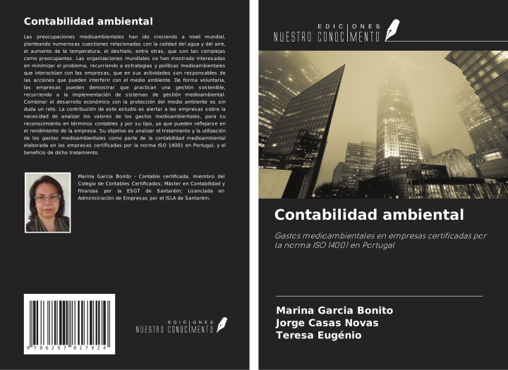 Kniha Contabilidad ambiental Jorge Casas Novas