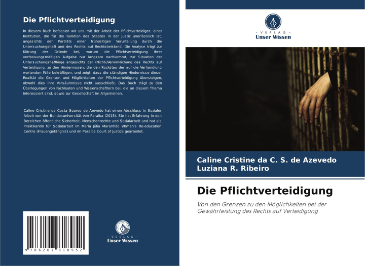 Kniha Die Pflichtverteidigung Luziana R. Ribeiro