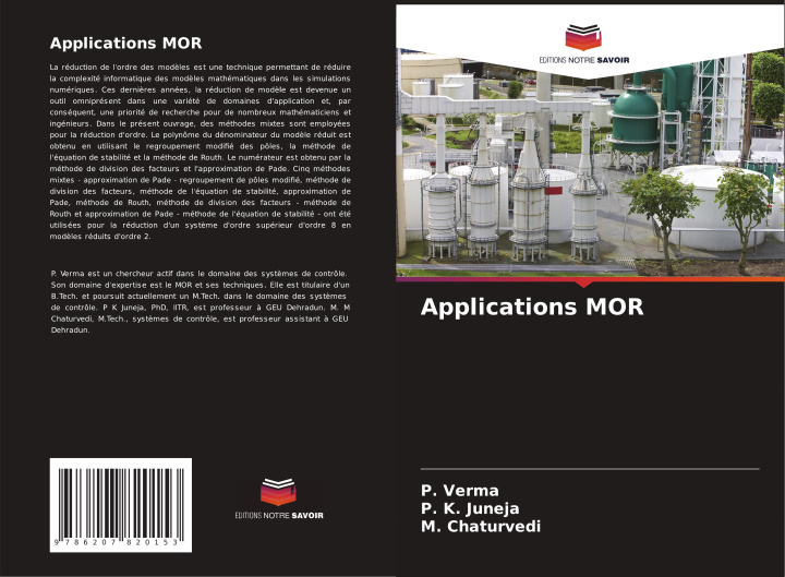 Kniha Applications MOR P. K. Juneja