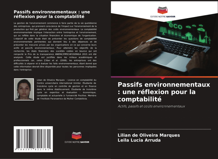 Kniha Passifs environnementaux : une réflexion pour la comptabilité Leila Lucia Arruda