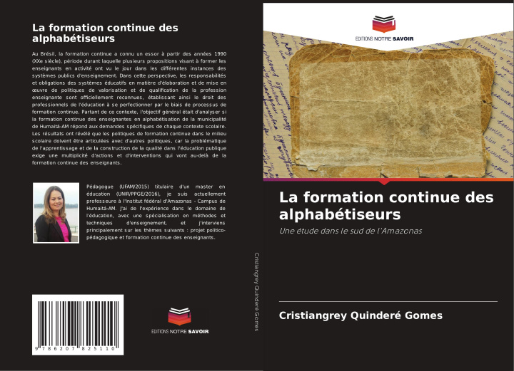 Kniha La formation continue des alphabétiseurs Cristiangrey Quinderé Gomes