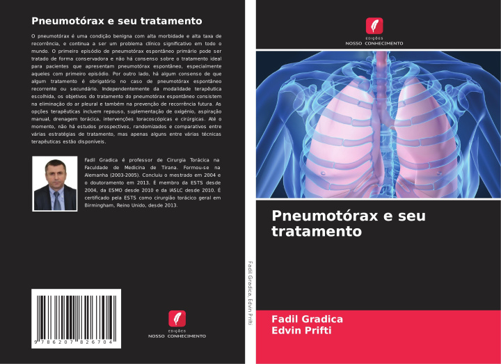 Knjiga Pneumotórax e seu tratamento Edvin Prifti