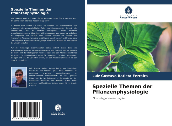 Libro Spezielle Themen der Pflanzenphysiologie Luiz Gustavo Batista Ferreira