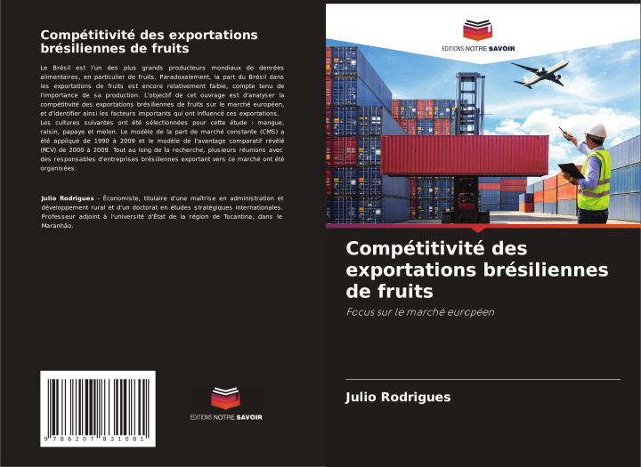 Book Compétitivité des exportations brésiliennes de fruits 