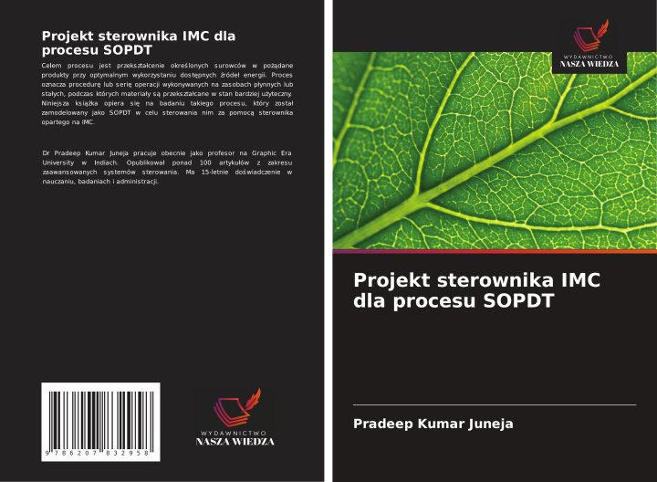 Knjiga Projekt sterownika IMC dla procesu SOPDT Pradeep Kumar Juneja