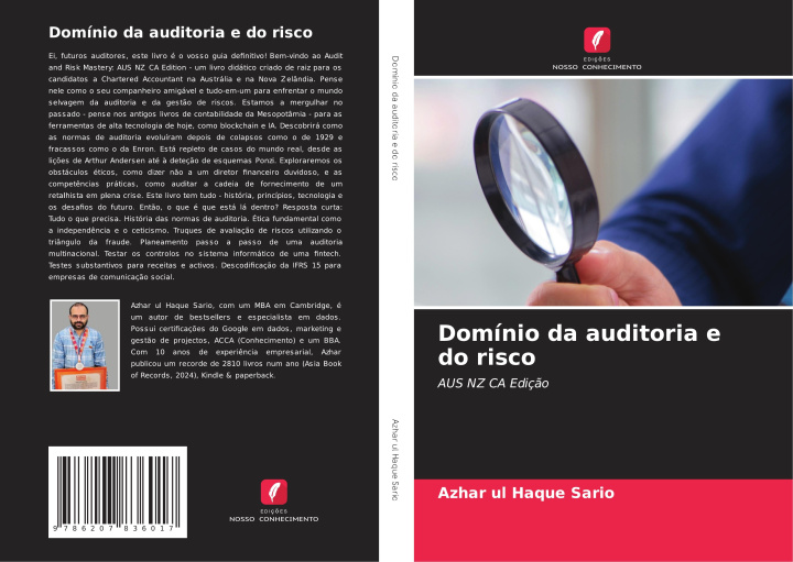 Kniha Domínio da auditoria e do risco Azhar ul Haque Sario