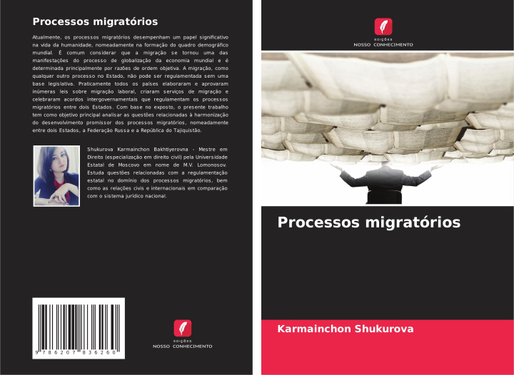 Knjiga Processos migratórios Karmainchon Shukurova