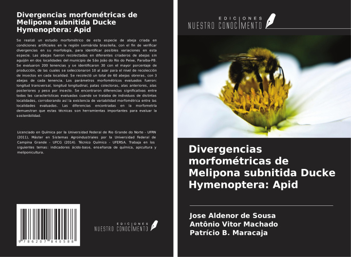 Carte Divergencias morfométricas de Melipona subnitida Ducke Hymenoptera: Apid Antônio Vitor Machado