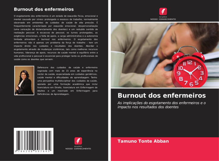 Kniha Burnout dos enfermeiros Tamuno Tonte Abban