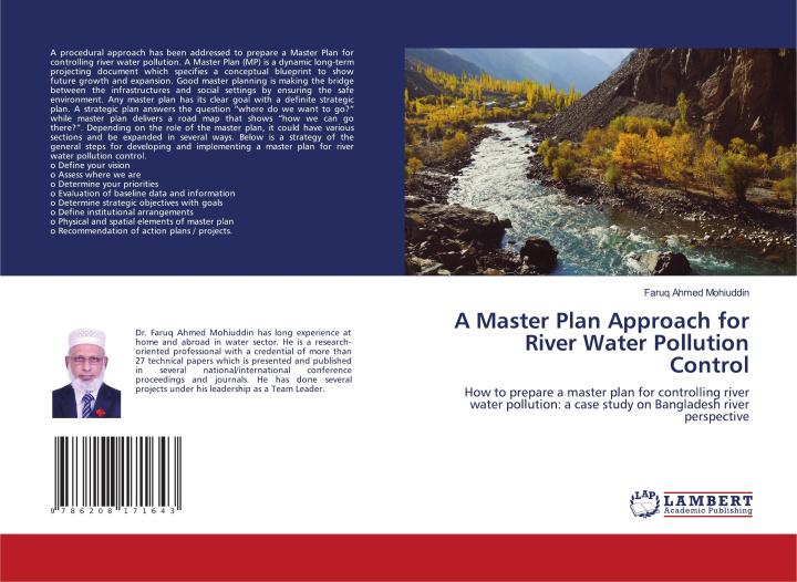 Kniha A Master Plan Approach for River Water Pollution Control Faruq Ahmed Mohiuddin