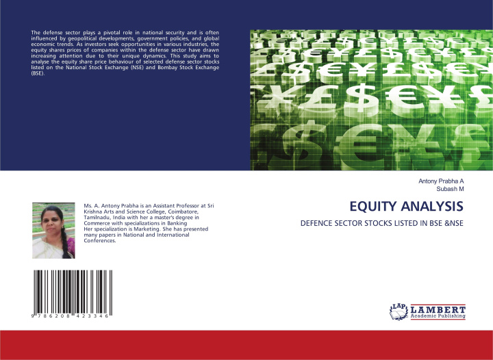 Knjiga EQUITY ANALYSIS Subash M